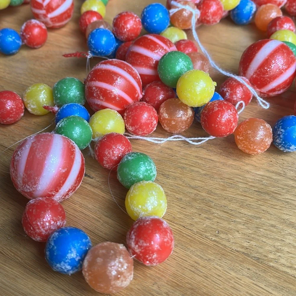 Vintage Candy Blow Mold Garlands